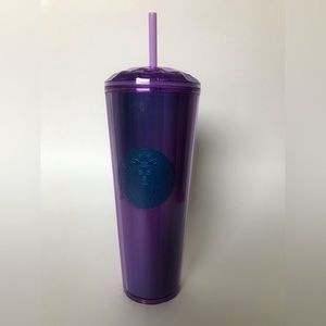 Starbucks Purple Dome Lid Kaleidoscope Venti Cold Tumbler 24oz